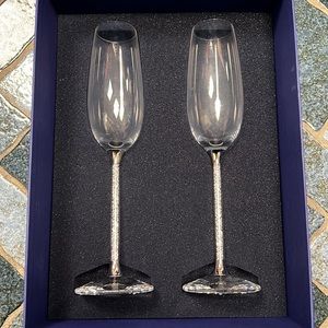 Swarovski flutes